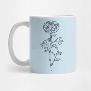 Buttercup outline Mug